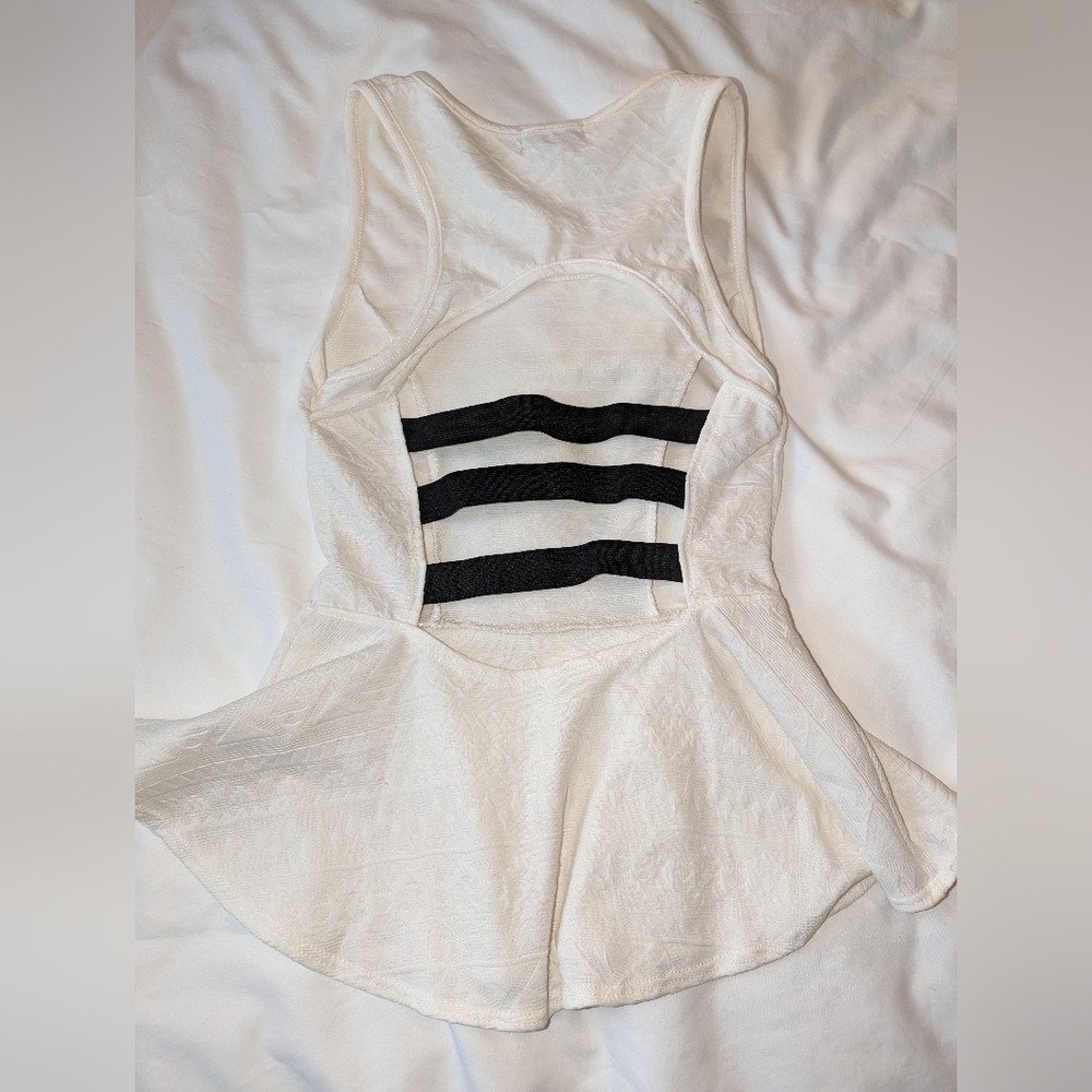 White and black Charlotte Russe Size M